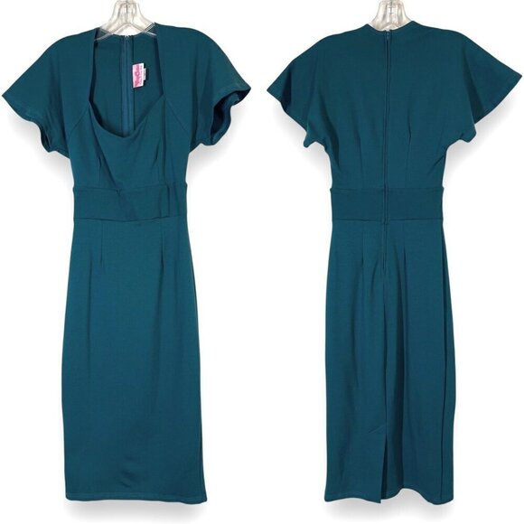 Pinup Dress Retro Vintage Midi XS - Picture 1 of 10